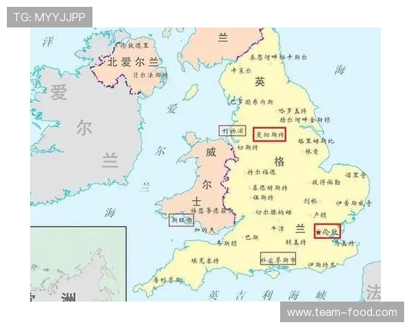 英超球队所属城市分布